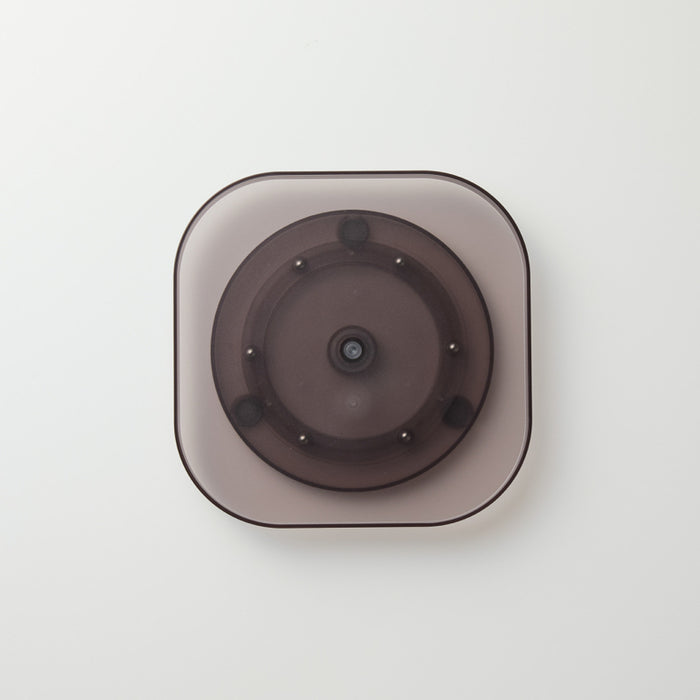 Yamazaki Tower Opbergbakje draaibaar smal - Zwart