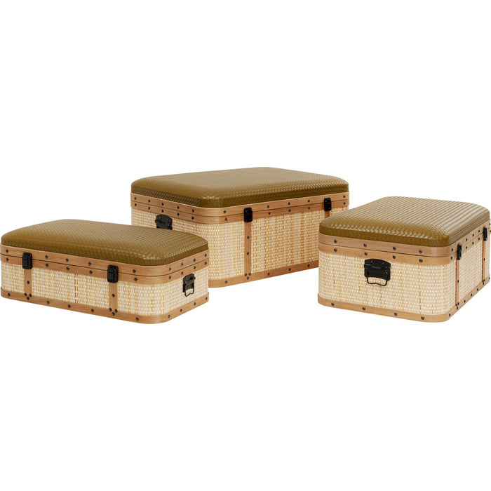 Koffers Viaggo (3|Set) Kare Design