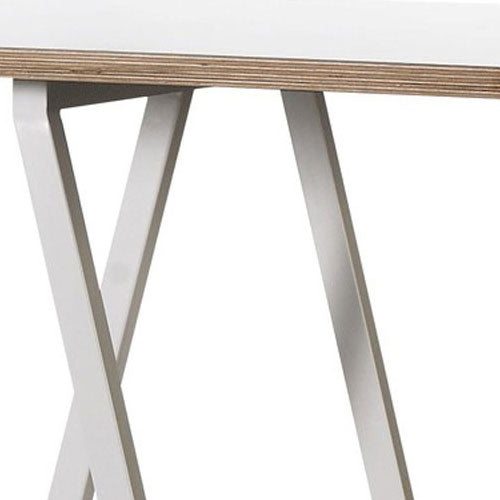 HAY Loop Stand Eettafel 200 x 92,5 cm - Zwart