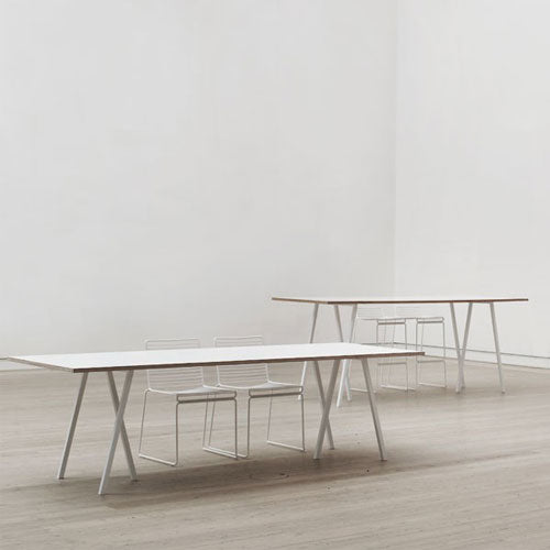 HAY Loop Stand Eettafel 180 x 87,5 cm - Zwart