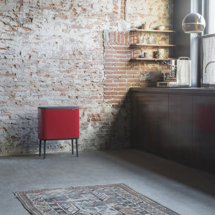 Brabantia Bo Touch Bin Afvalemmer 33 Liter (3x11 Liter)