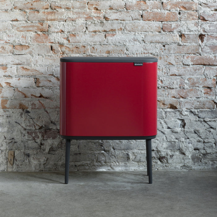 Brabantia Bo Touch Bin Afvalemmer 33 Liter (3x11 Liter)