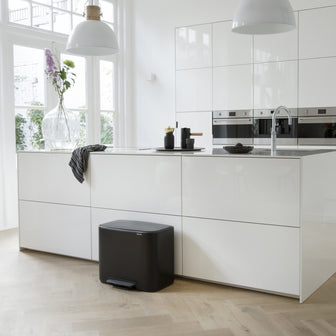 Brabantia Bo Pedaalemmer 3 x 11 L - Zwart