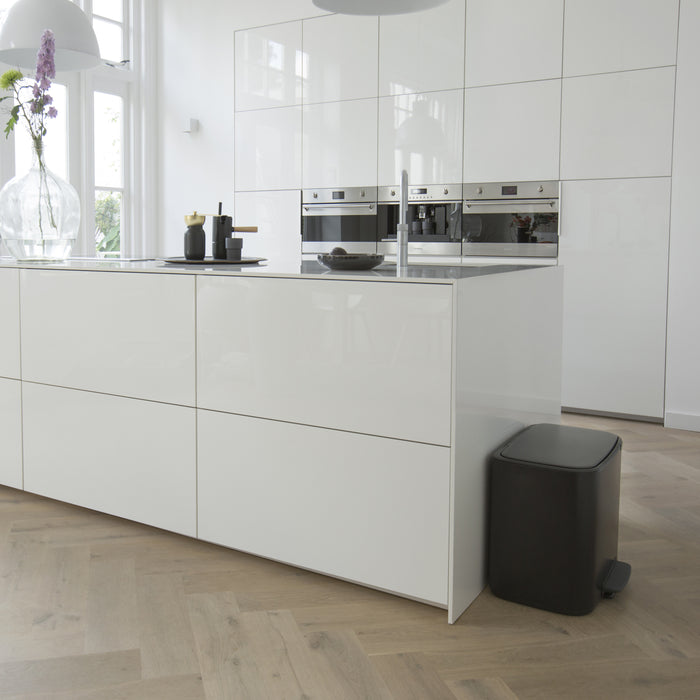 Brabantia Bo Pedaalemmer 3 x 11 L - Zwart