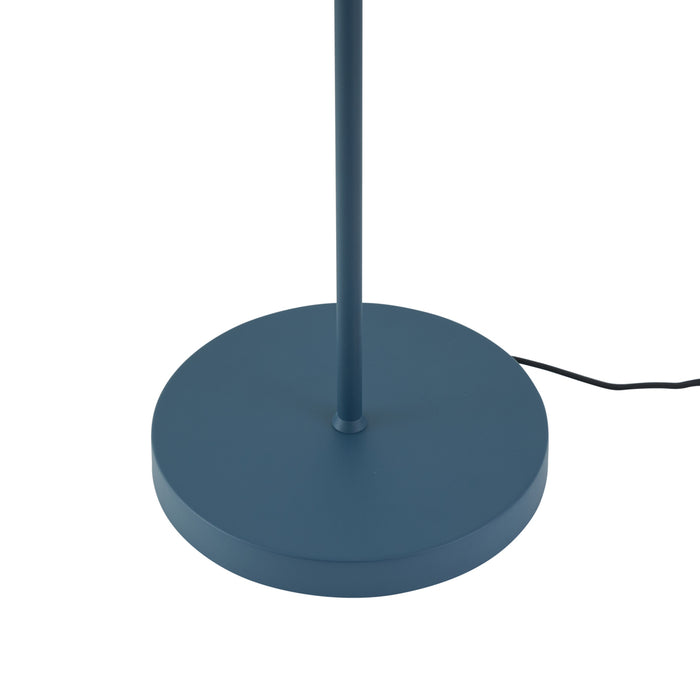 QAZQA Moderne vloerlamp blauw 2-lichts - Stijn