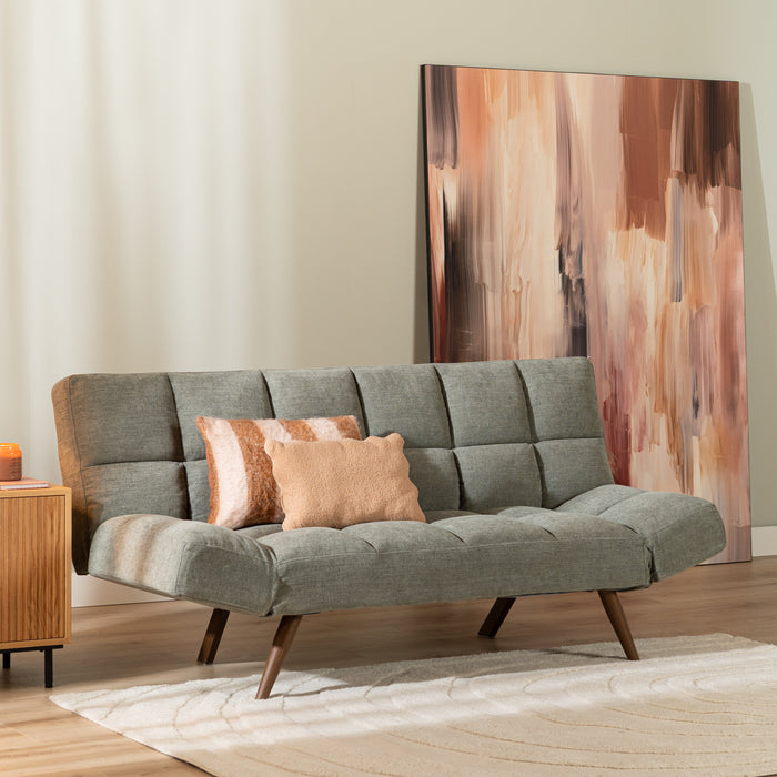 Bronx71 Slaapbank 1,5 persoons Timo gerecyclede stof groen