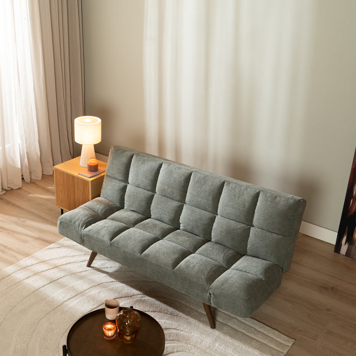 Bronx71 Slaapbank 1,5 persoons Timo gerecyclede stof groen