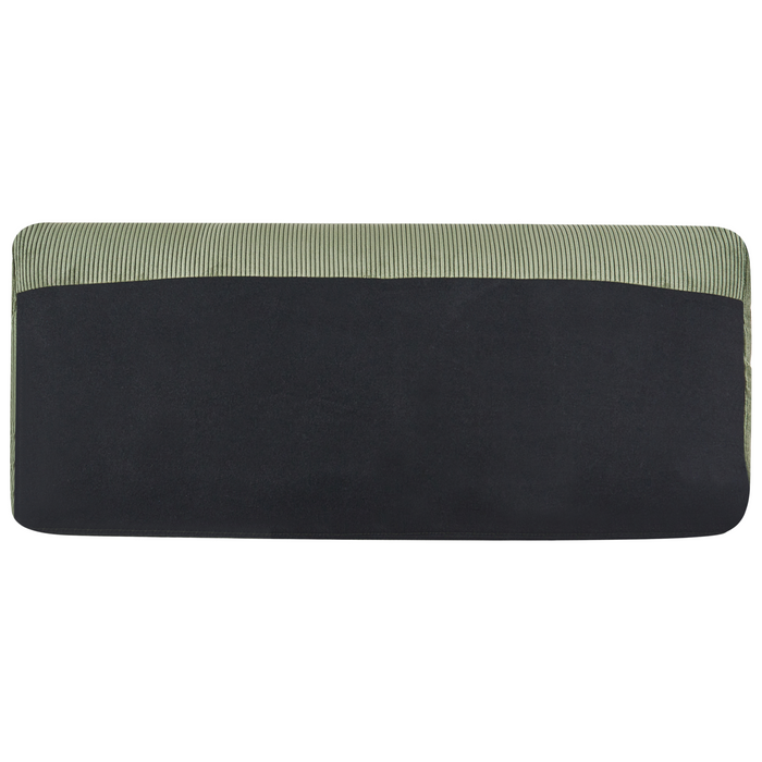 Beliani - VENG - Hoekbank 5-zits - Groen - Linkszijdig - Corduroy