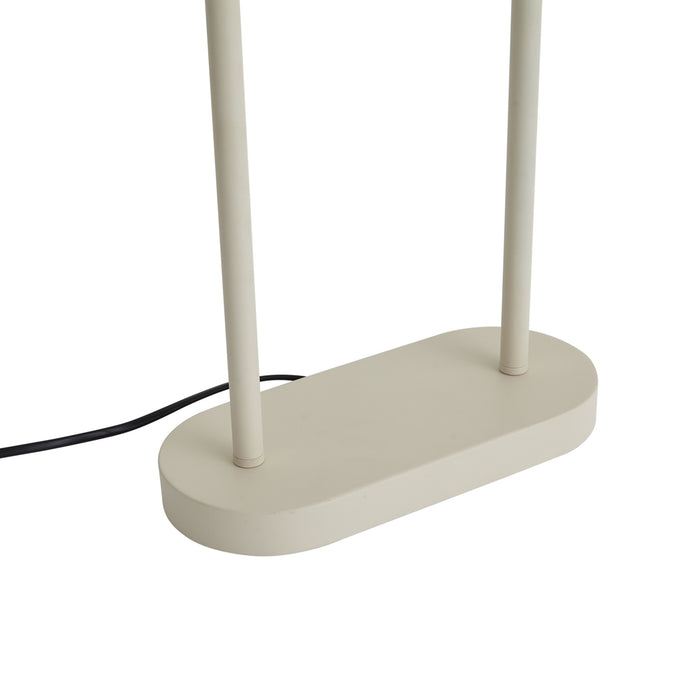 QAZQA Moderne tafellamp beige - Thijmen