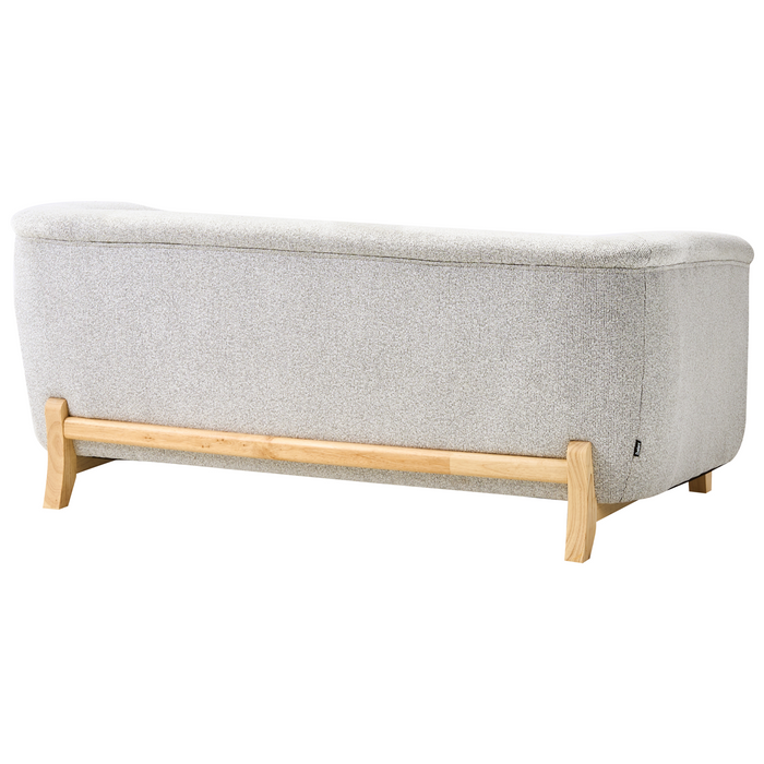 Beliani - ALNOR - Tweezitsbank - Lichtgrijs - Polyester