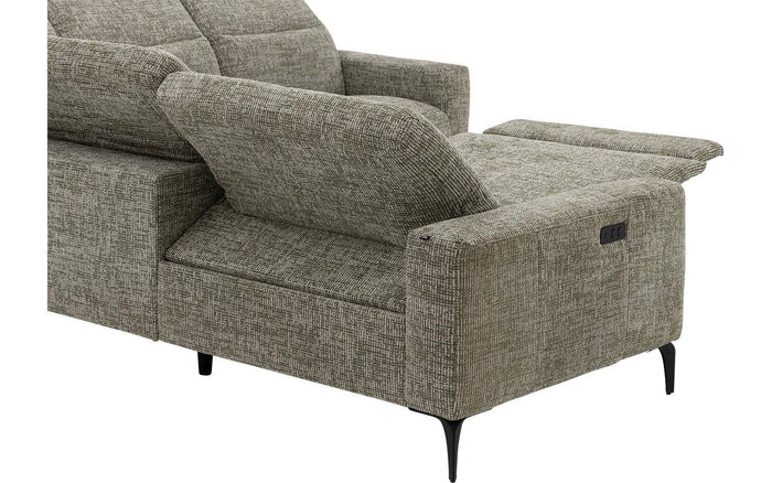 Goossens Relaxbank Apollo met verstelbare hoofdsteunen