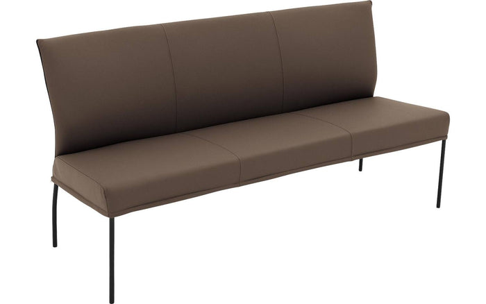 Goossens Eetkamerbank Funk, Zonder arm, 190 cm breed