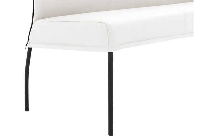 Goossens Eetkamerbank Funk, Zonder arm, 170 cm breed