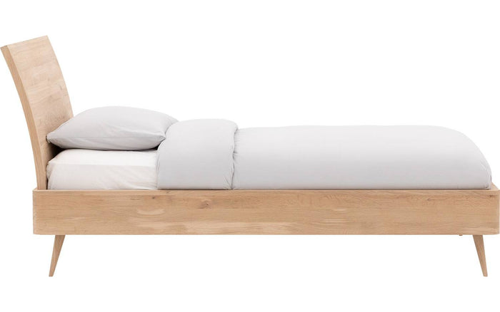 Goossens Excellent Bedframe Dodge - 90 x 200 - Eiken naturel - Hout