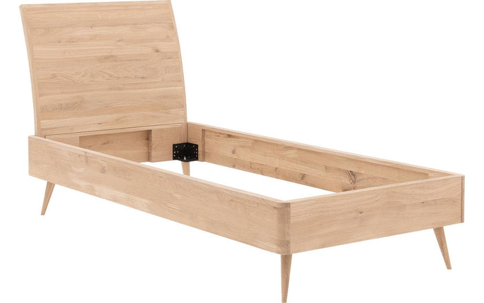 Goossens Excellent Bedframe Dodge - 90 x 200 - Eiken naturel - Hout