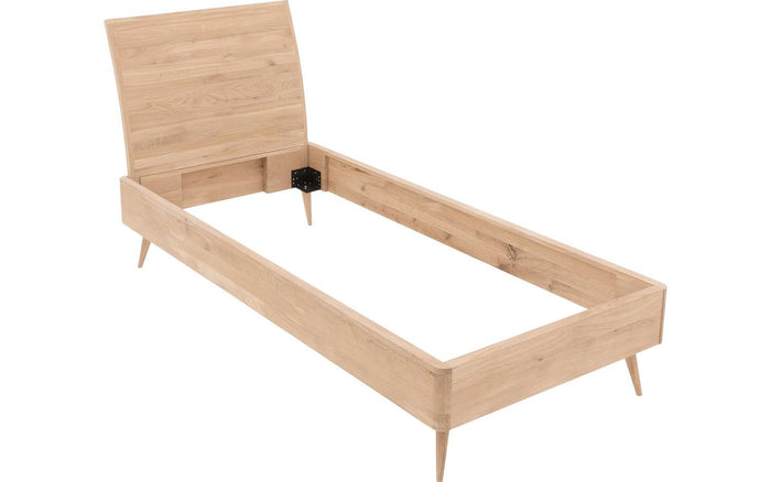 Goossens Excellent Bedframe Dodge - 90 x 200 - Eiken naturel - Hout