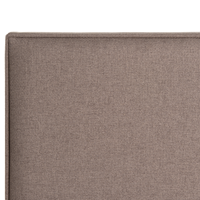 Beliani - BARONET - Boxspringbed - Taupe - 180 x 200 cm - Stof