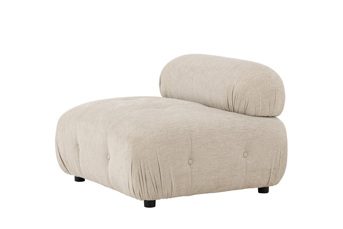 Fjôrd - Bank Module Midden - Beige - 95x95x70cm - Mika