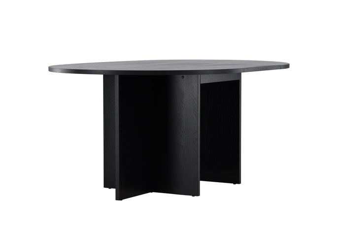 Fjôrd - Eettafel Uitschuifbaar - Zwart - 120cm - Strada