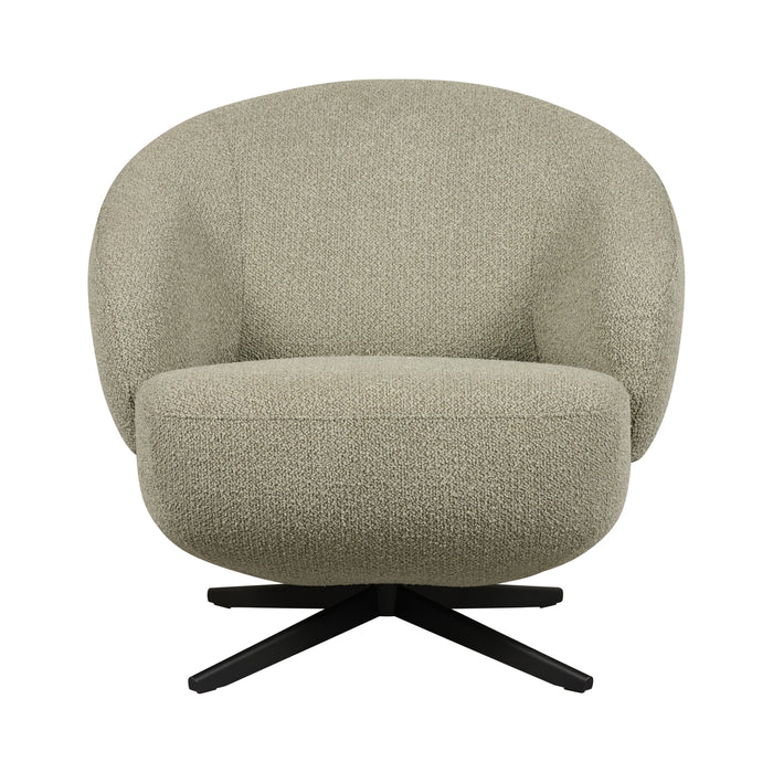Fauteuil Chance - Groen - Textiel | Metaal