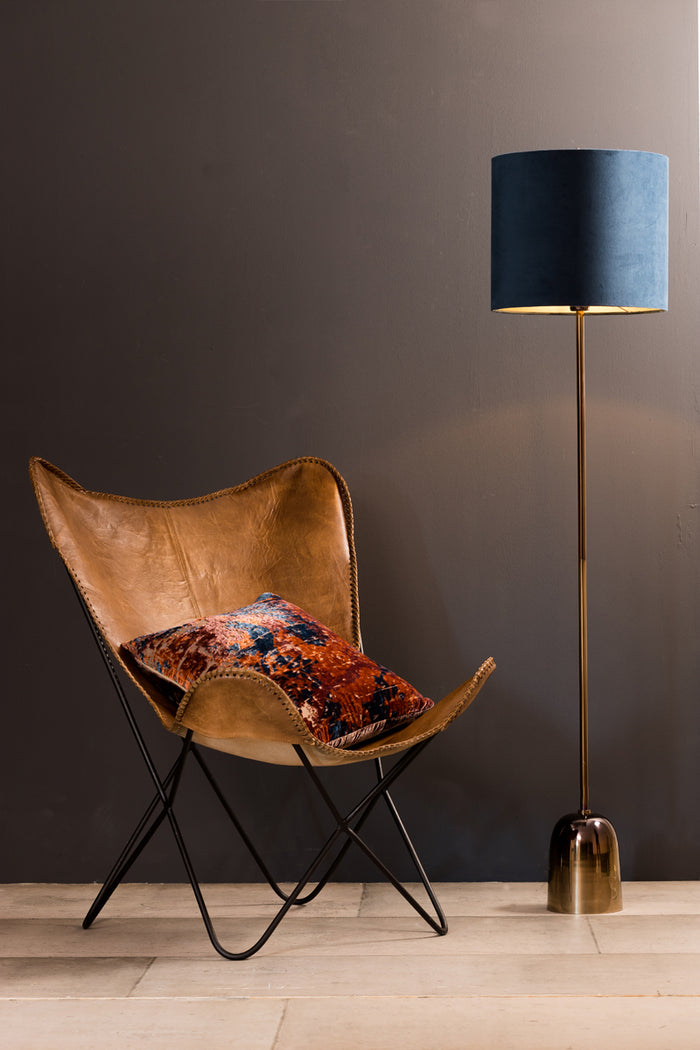 Light & Living Light&living Stoel 72x72x84 cm BUTTERFLY leer bruin