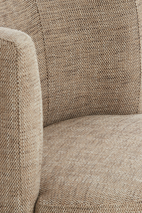 Light & Living - Stoel KAMOVA - Ø65x78cm - Bruin