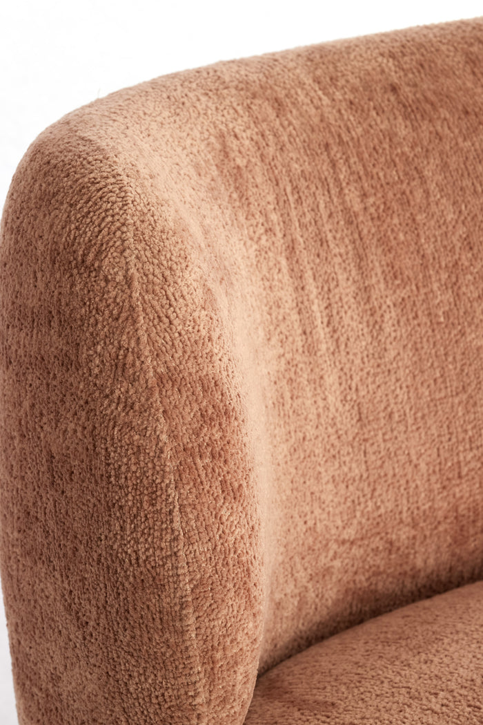 Light & Living - Stoel BINOA - 72.5x70x79 cm - Roze