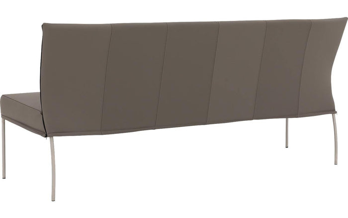 Goossens Eetkamerbank Funk, Zonder arm, 210 cm breed