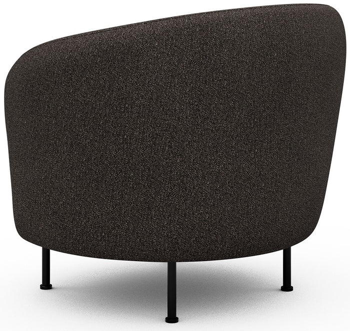Kragelund Gran Fauteuil Taupe Bouclé Cirkel-Poot