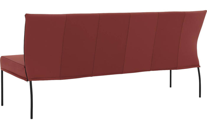 Goossens Eetkamerbank Funk, Zonder arm, 210 cm breed