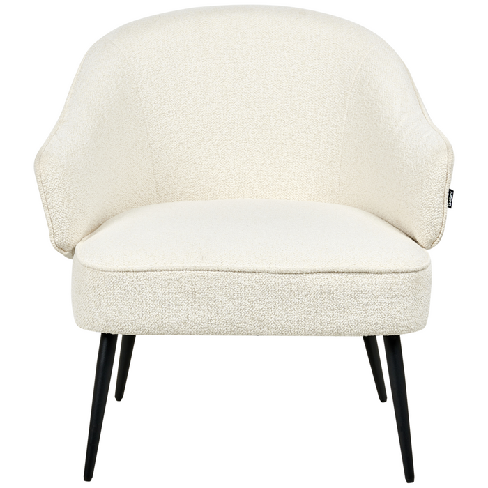 Beliani - KAYLA - Fauteuil - Off-white - Bouclé