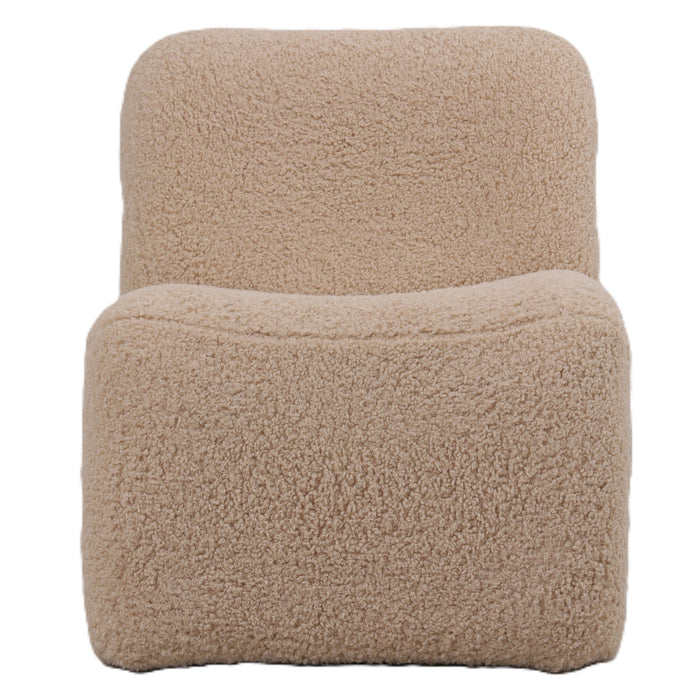 PTMD Oslo Fauteuil Teddy Beige