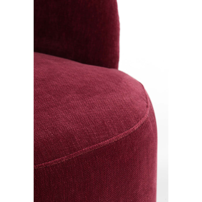 Light & Living - Stoel GALATI - 81.5x76.5x76.5cm - Rood