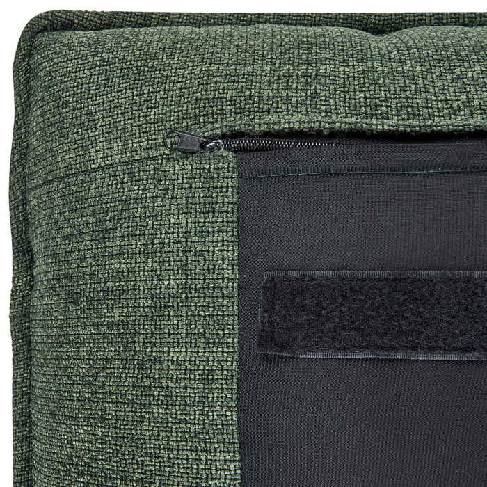 Beliani-BAJONNA-Tweepersoonsbed-Donkergroen-160 x 200 cm-Polyester