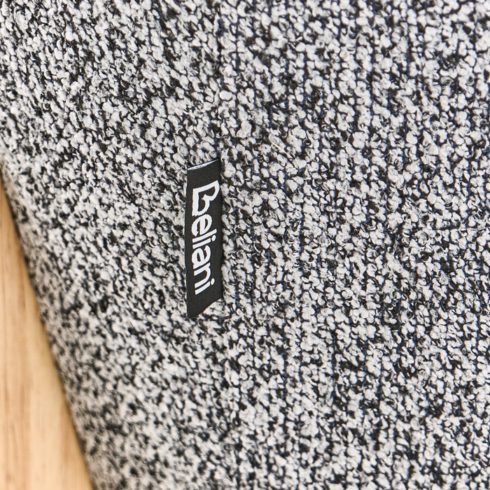 Beliani - ALNOR - Tweezitsbank - Donkergrijs - Polyester