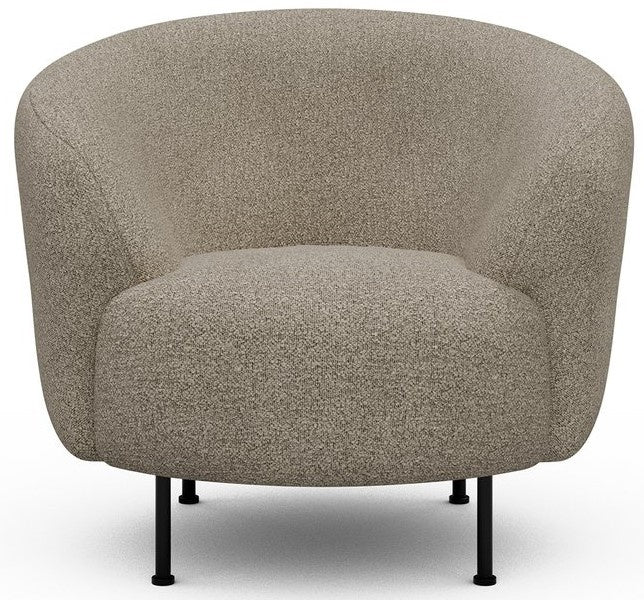 Kragelund Gran Fauteuil Beige Bouclé Cirkel-Poot