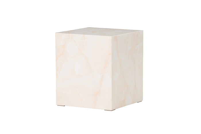Fjôrd - Salontafel Vierkant - Beige - 40x40x45cm - York