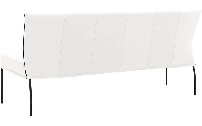 Goossens Eetkamerbank Funk, Zonder arm, 210 cm breed