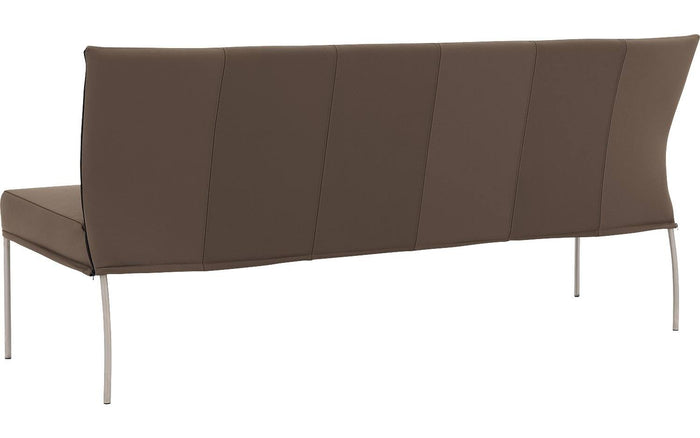 Goossens Eetkamerbank Funk, Zonder arm, 210 cm breed