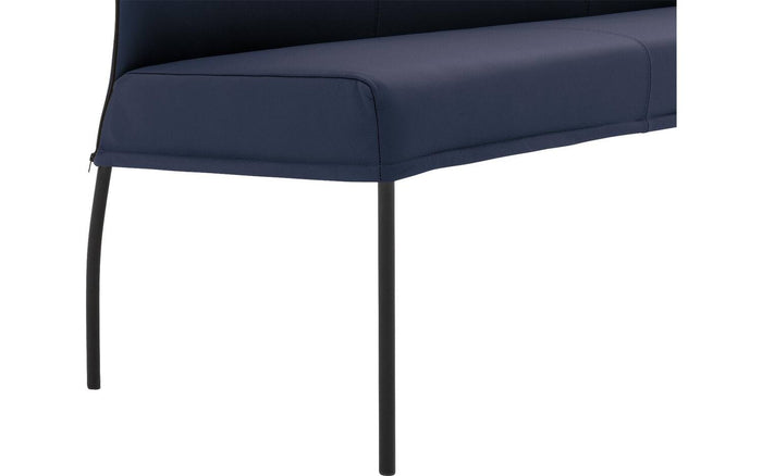 Goossens Eetkamerbank Funk, Zonder arm, 190 cm breed