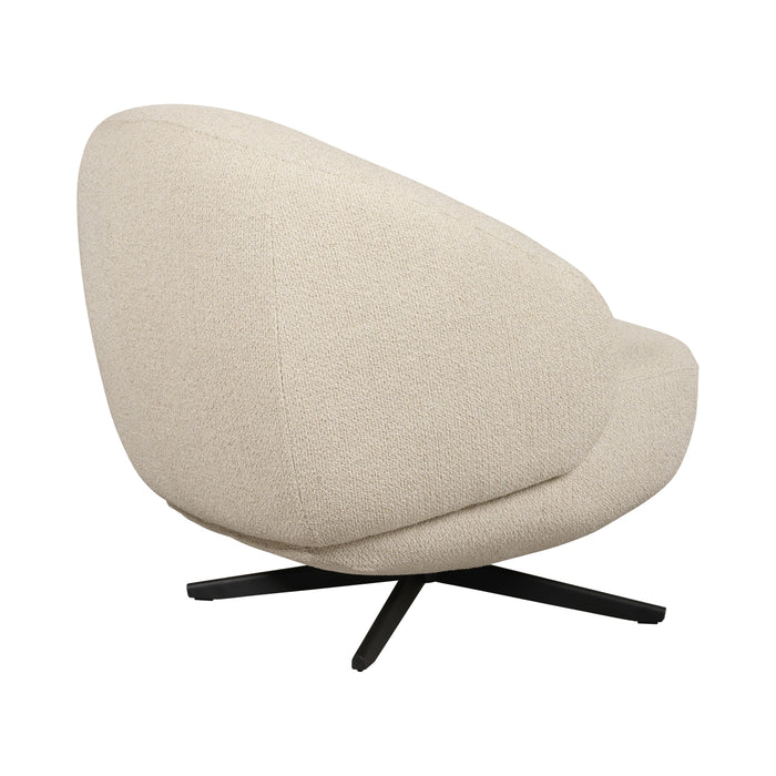 Fauteuil Chance - Beige|Creme - Textiel | Metaal