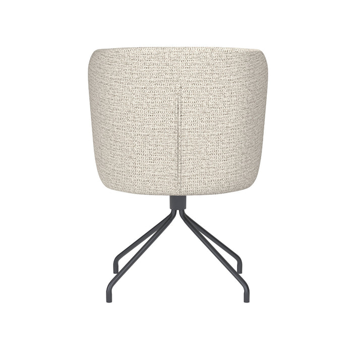 Puur Jude draaistoel metaal spider - off-white