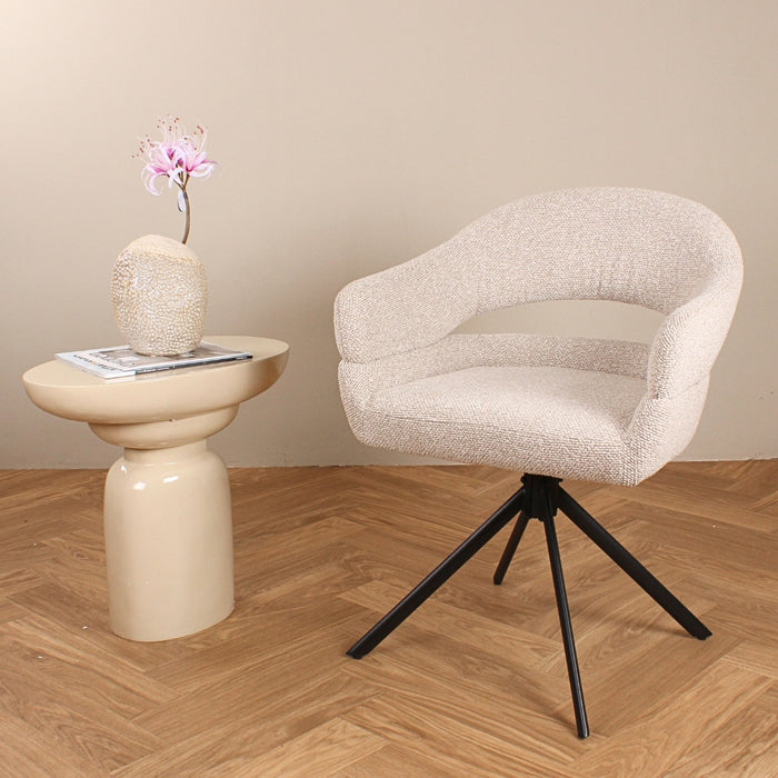 DS4U Bibi terugdraai stoel - champagne