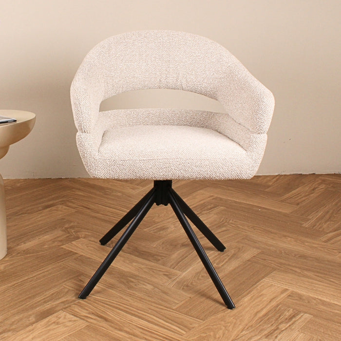 DS4U Bibi terugdraai stoel - champagne