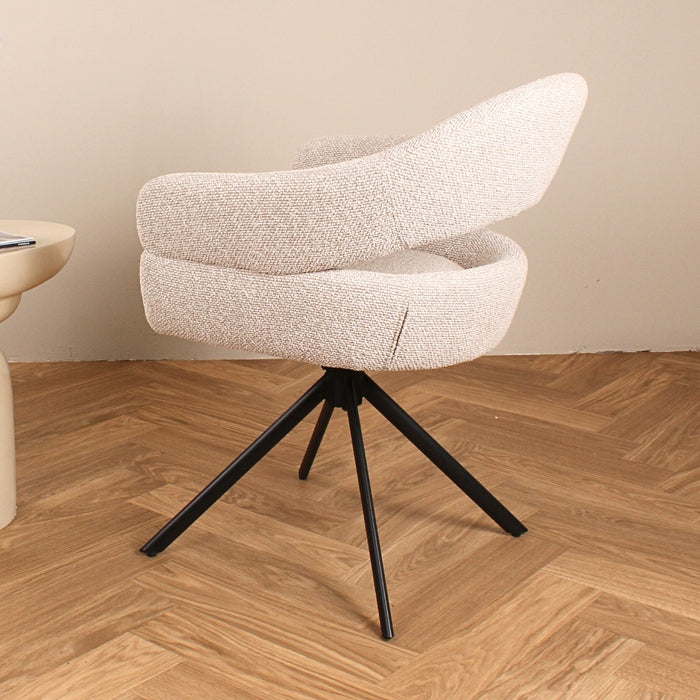 DS4U Bibi terugdraai stoel - champagne