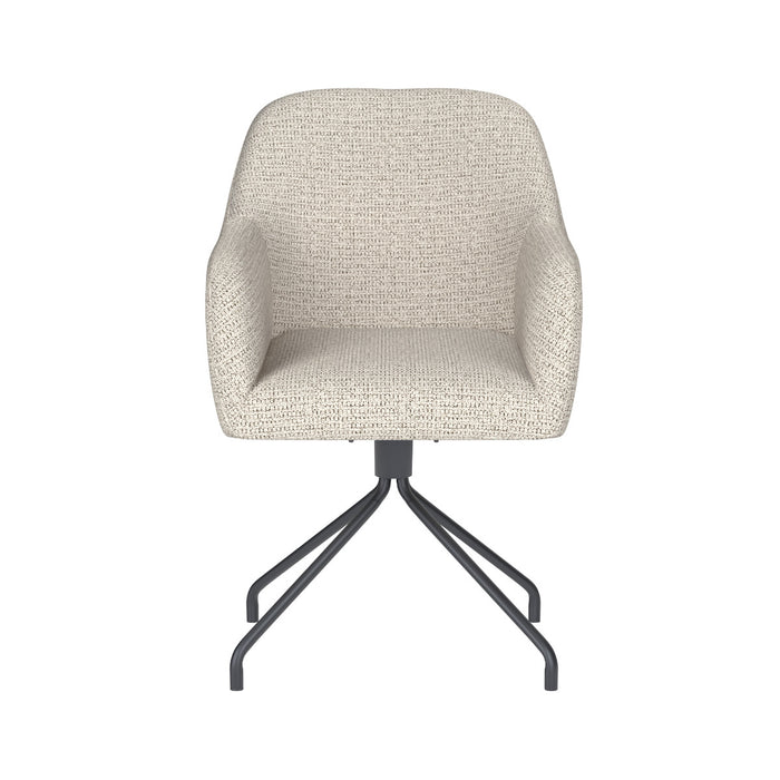 Puur Joanne draaistoel metaal spider - off-white