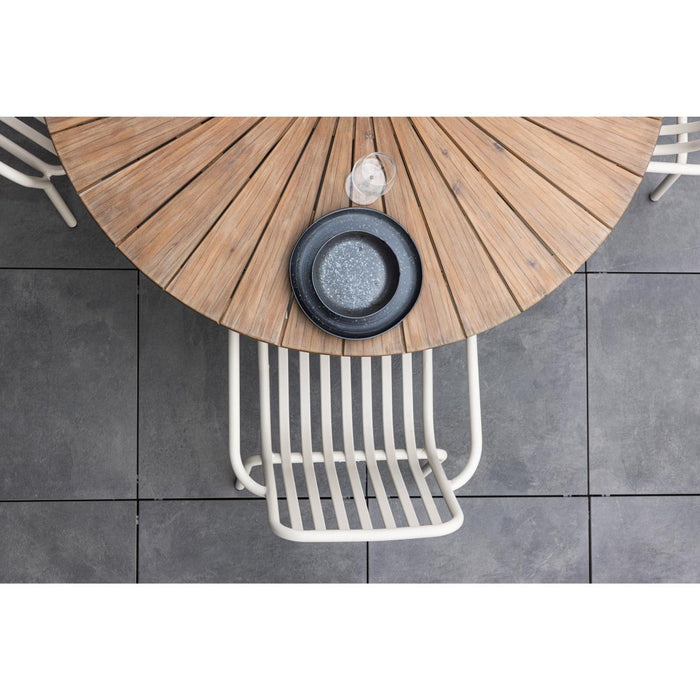 Svea - Tatiana ronde tuintafel - ø140 cm - naturel