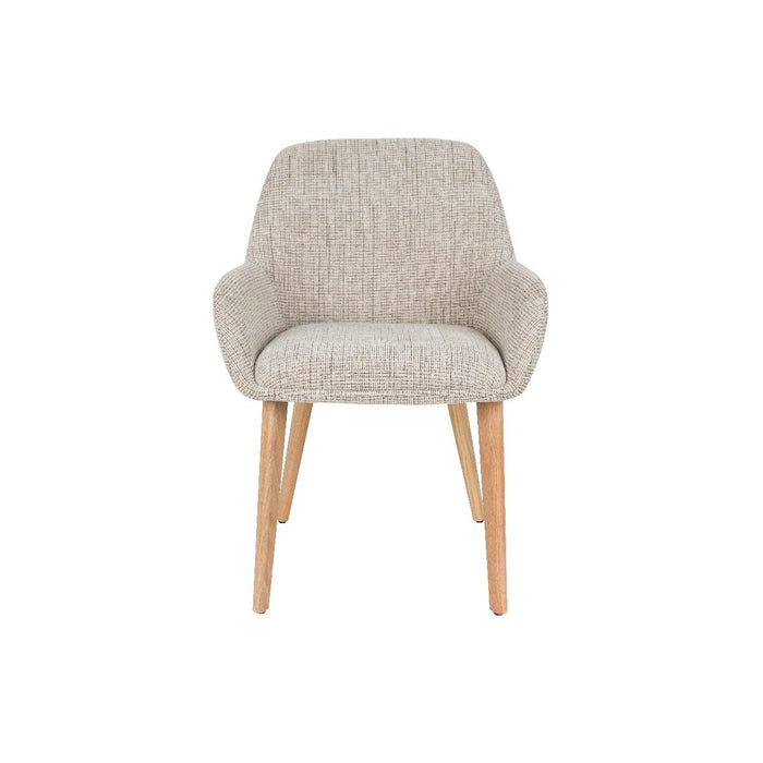 Puur Callie eetkamerstoel poot hout - bruin