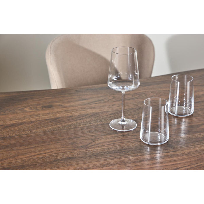 Svea - Malik organische eettafel - 180 x 90 cm - walnootlook