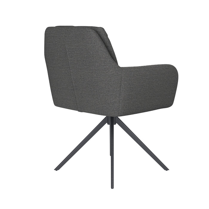 Puur Dannie draaistoel metaal - grijs